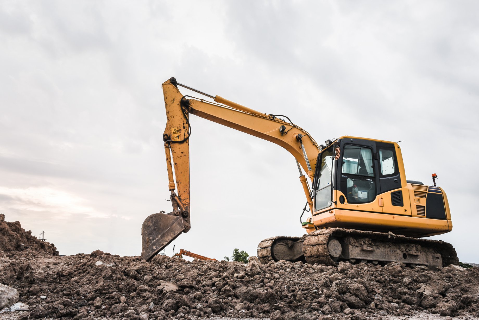 Excavators machine